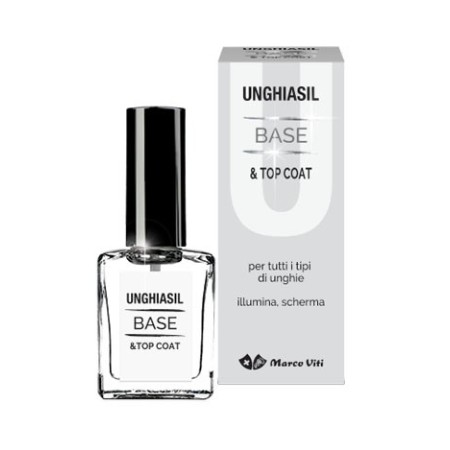 Unghiasil Base & Top Coat Smalto Unghie Illuminante 10ml
