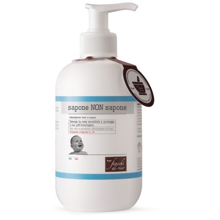 Fiocchi di Riso Sapone Non Sapone Detergente Viso e Mani 400 ml