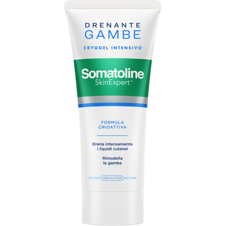 Somatoline Cosmetic Gel Drenante Intensivo Gambe 200 ml
