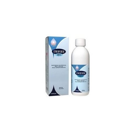 Aqua Emoform Collutorio Quotidiano al Gusto Delicato Senza Alcool 300 ml