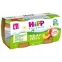 Hipp Biologico Omogeneizzato Merenda Mela e Pesca 2 x80 g