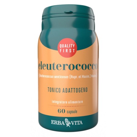 Erba Vita Eleuterococco Integratore Tonico Adattogeno 60 capsule