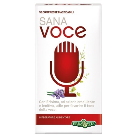 Erba Vita Sana Voce Integratore Mucosa Orofaringea 30 Compresse