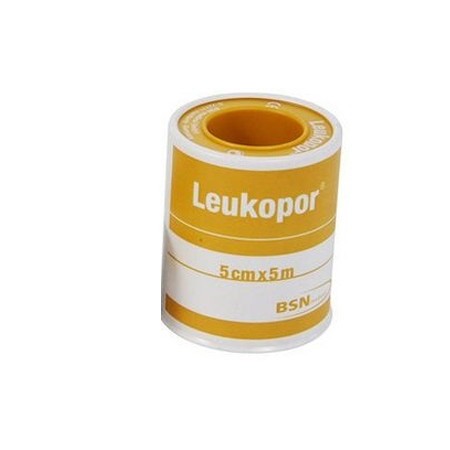 Leukopor Cerotto Su Rocchetto m 5x5 cm