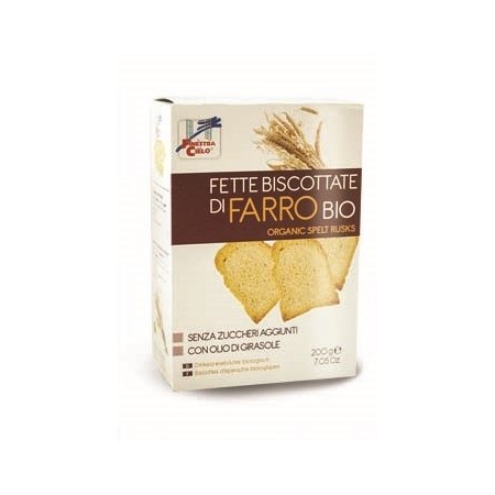 La Finestra Sul Cielo Fette Biscottate di Farro Bio 200 g