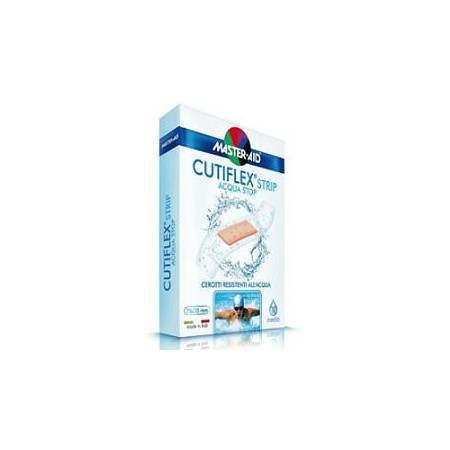 Cutiflex Strip Cerotto 20 Micron Trasparente Grande 10 Pezzi