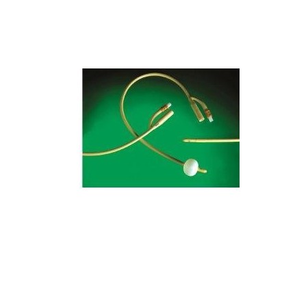 Farmacare Catetere Foley Uretrale Lattice Siliconato Drenaggio Urine CH18