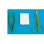 Farmacare Set Rimozione Suture Forbice Pinza Garza
