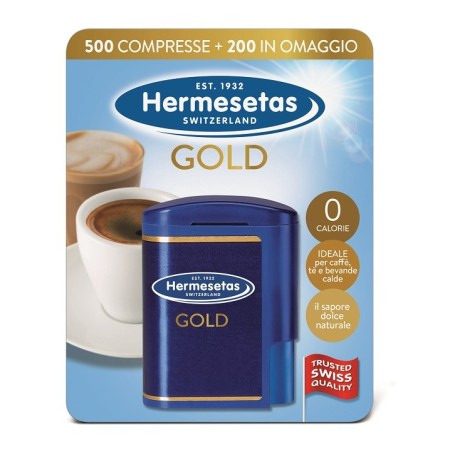 Hermesetas Gold Dolcificante Acalorico 500 200 Compresse