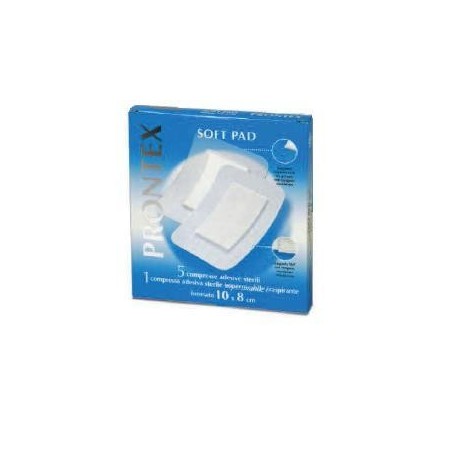 Safety Prontex Soft Pad Garze 10x8 cm 6 Pezzi
