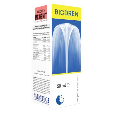 Biodren Mc Genit Integratore Fitoterapico Per Circolazione Venosa Gocce 50 Ml