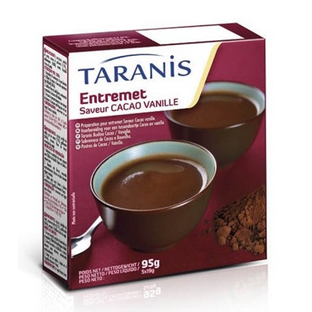 Taranis Budino Aproteico Vaniglia e Cioccolato 5 Bustine