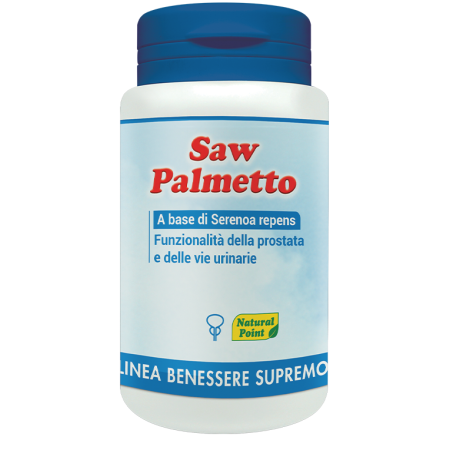 Natural Point Saw Palmetto Integratore Vie Urinarie 60 Capsule