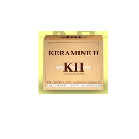 Keramin H Fascia Bianca Integratore Per Capelli 10 Fiale 10 ml
