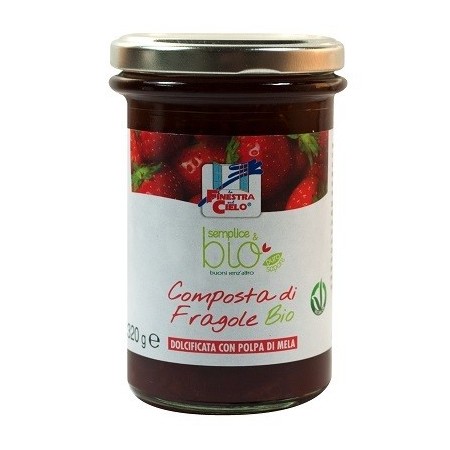 La Finestra sul Cielo Composta Di Fragole Bio 320 g