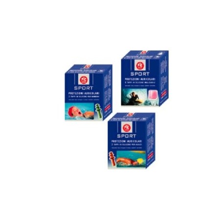 Pic Sport Tappi Auricolari Silicone Bambini 2 Pezzi