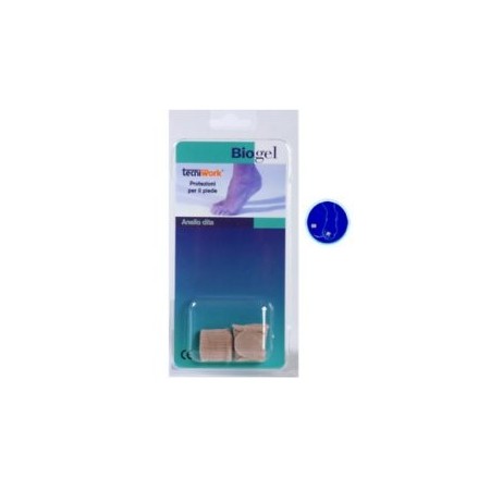 Biogel Anello Protezione Dita dei Piedi Taglia S 2 Pezzi