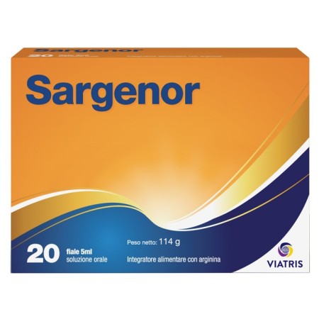 Sargenor Integratore di Arginina 20 Fiale