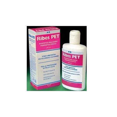 Nbf Lanes Ribes Pet Shampoo Balsamo Dermatologico Cani e Gatti 200 ml