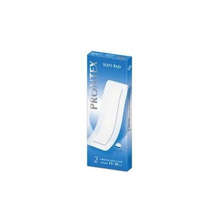 Safety Prontex Soft Pad Garza Adesiva 10x30cm 2 Pezzi