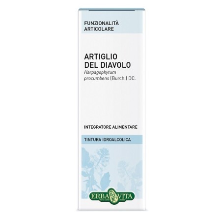 Erba Vita Artiglio del Diavolo Tintura Idroalcolica Funzionalità Articolare 50 ml