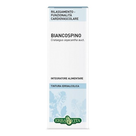 Erba Vita Tintura Idroalcolica Biancospino Fiori e Foglie 50 ml