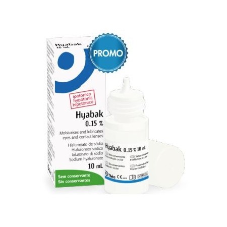 Hyabak 0,15% Soluzione Oftalmica 10 ml