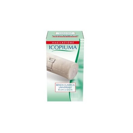 Icopiuma Benda Elastica Universale In Cotone cm 8x4,5 m