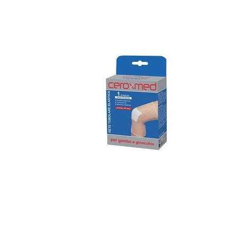 Ceroxmed Rete Tubolare Elastica Gamba Ginocchia