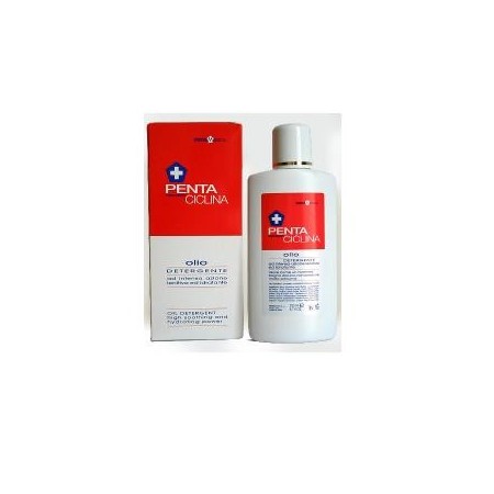Pentaciclina Olio Detergente Ad Azione Lenitiva Idratante Per Pelli Secche 200 ml