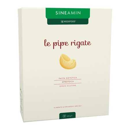 Sineamin Pipe Rigate Pasta Aproteica Senza Glutine 500 g