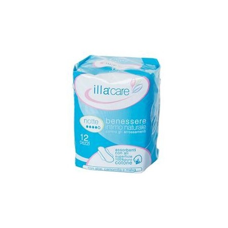 Illa Care Assorbenti Notet Ipoallergenici Con Ali 12 Pezzi