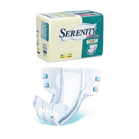 Serenity Soft Dry Pannolone Mutandina Extra Taglia M 30 Pezzi