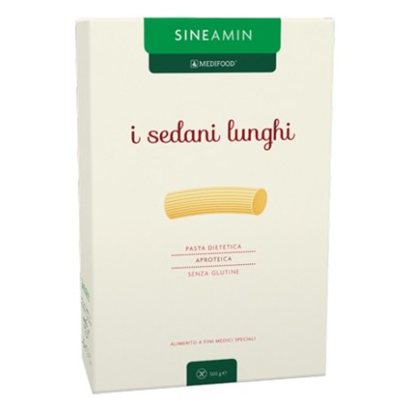Sineamin Sedani Lunghi Pasta Aproteica Senza Glutine 500 g