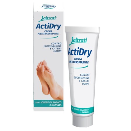 Saltrati Actidry Crema Piedi Antitraspirante 100 ml