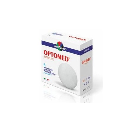 Optomed Simplex Tamponi Oculari Sterile Non Adesivo Per Immobilità Delle Palpebre 6 Pezzi
