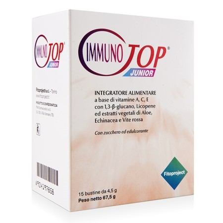 Immunotop Junior Integratore 15 Bustine 4,5 g