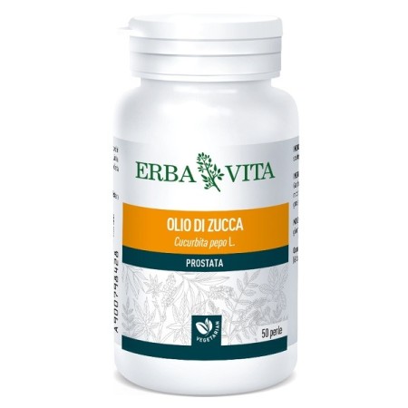 Erba Vita Olio di Semi di Zucca Integratore Prostata 50 Perle