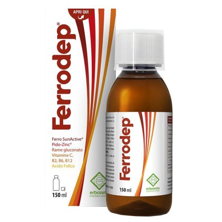 Erbozeta Ferrodep Light Sciroppo Integratore 150 ml