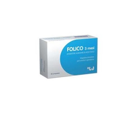 Folico 3 Mesi Integratore Acido Folico 90 Compresse