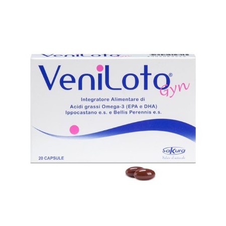 Veniloto Gyn Integratore Microcircolo 20 Capsule
