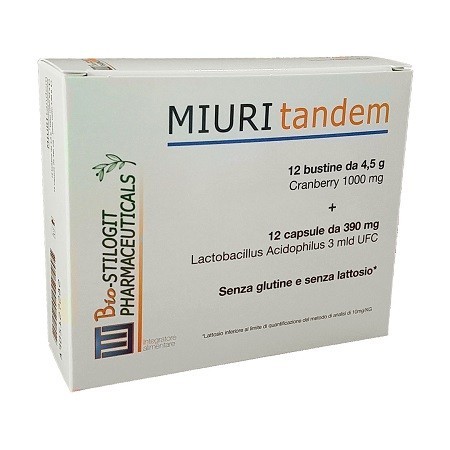 Miuri Tandem Trattamento Antinfiammatorio Apparato Genito-Urinario 12B ustine   12 Capsule
