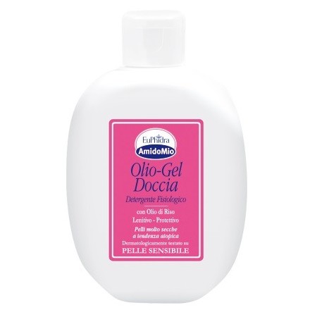 Euphidra AmidoMio Doccia Olio Gel Doccia Detergente Lipidico Con Olio Di Riso 200 ml