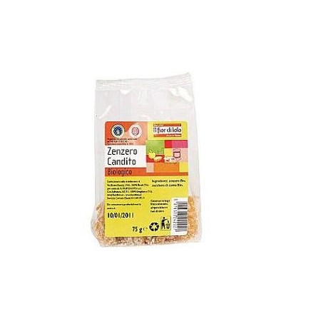 Fior Di Loto Zenzero Candito Biologico 75 g
