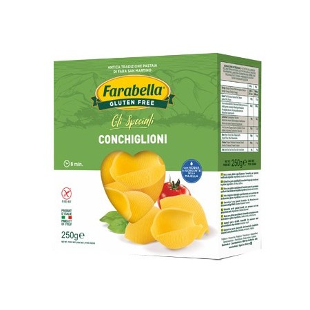 Farabella Senza Glutine Pasta Conchiglioni 250 g