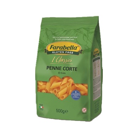 Farabella Senza Glutine Pasta Penne Corte 500 g