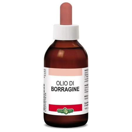 Erba Vita Olio di Borragine Integratore Benessere della Pelle 30 ml