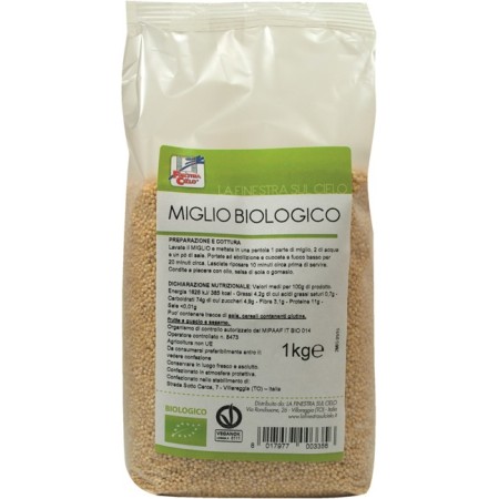 La Finestra sul Cielo Miglio Decorticato Bio 1 kg