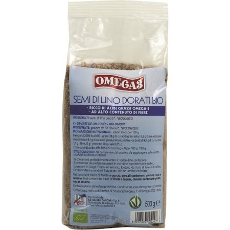 La Finestra sul Cielo Semi di Lino Dorati Bio 500 g