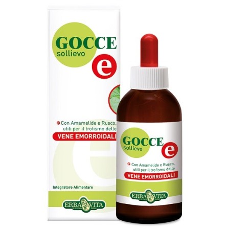 Erba Vita Gocce E Integratore Funzionalità Vene Emorroidali 50 ml